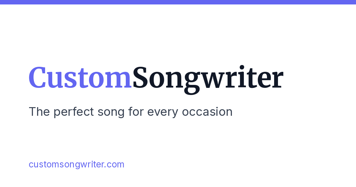 CustomSongwriter